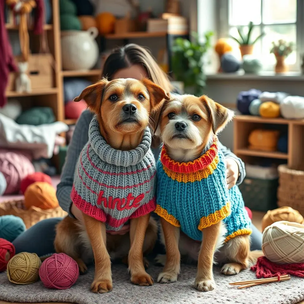 絶対可愛い！ドッグウェア教室で手編みニット犬服に挑戦